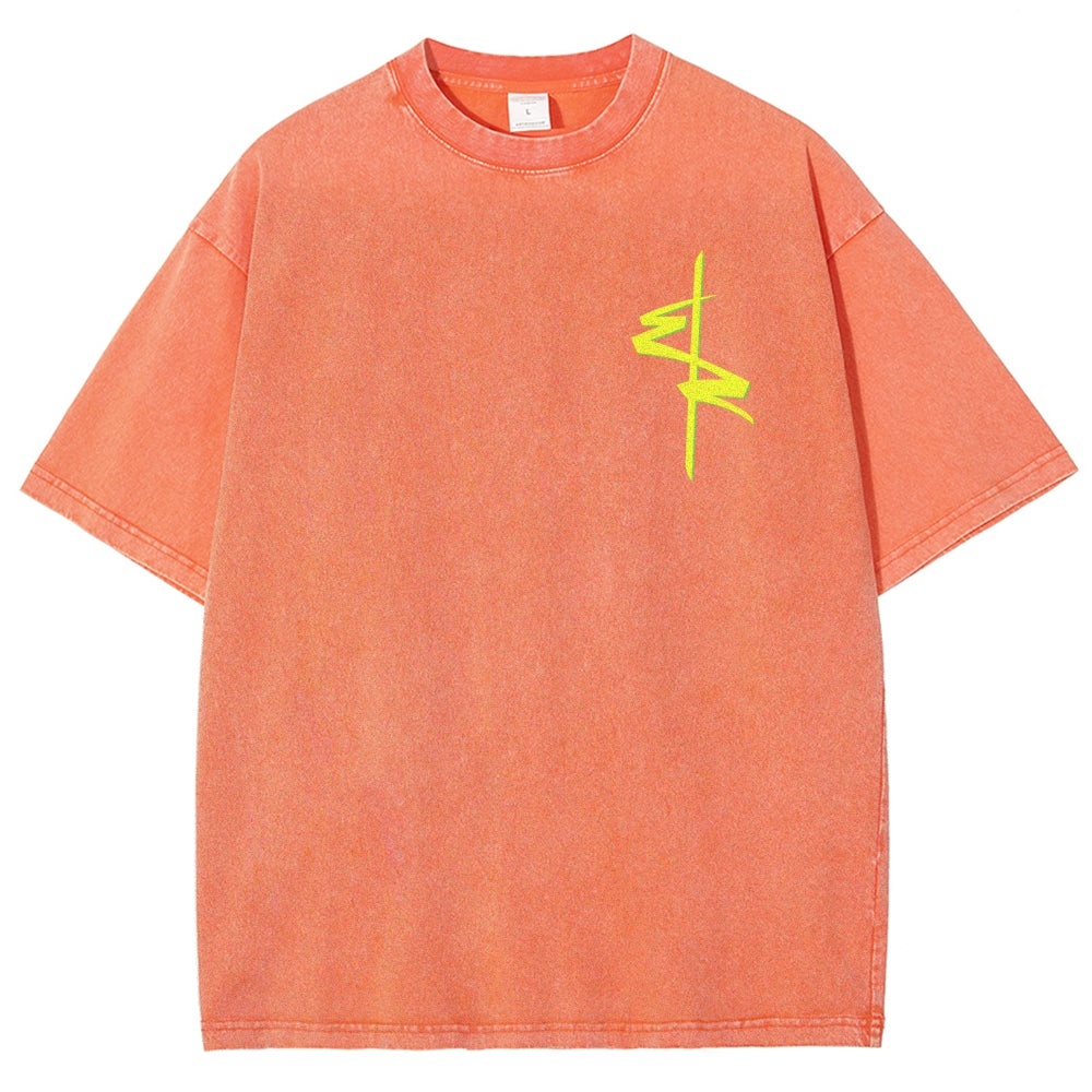 Cyberpunk Unisex Fit Washed T-Shirt 2511  4565