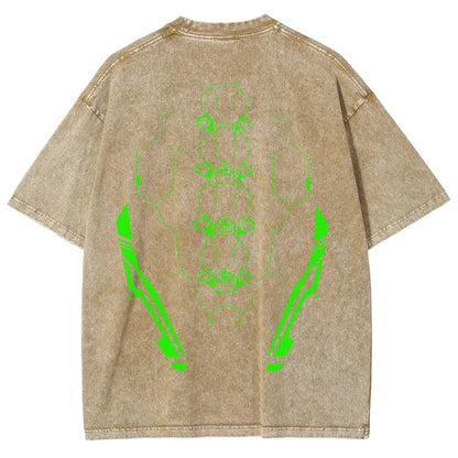 Cyberpunk Unisex Fit Washed T-Shirt 25 8 14597