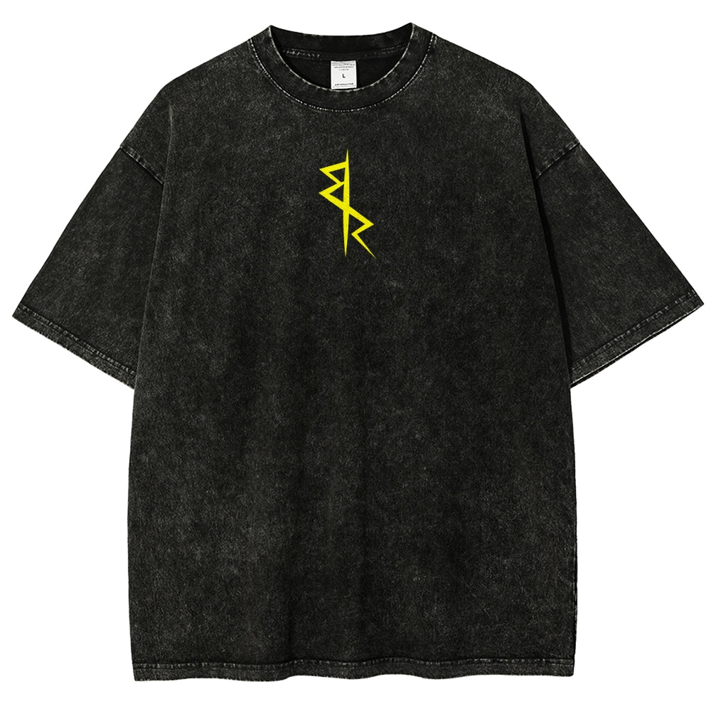 Cyberpunk Unisex Fit Washed T-Shirt 25 8 14576