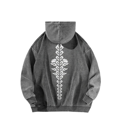Cyberpunk: Edgerunners Casual Washed Hoodie 25 8 14758