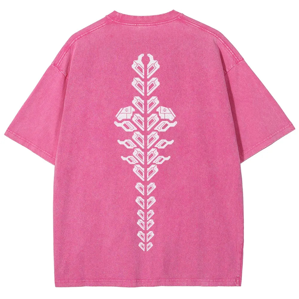 Cyberpunk Unisex Fit Washed T-Shirt 25 8 14593
