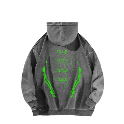 Cyberpunk: Edgerunners Casual Washed Hoodie 25 8 14757