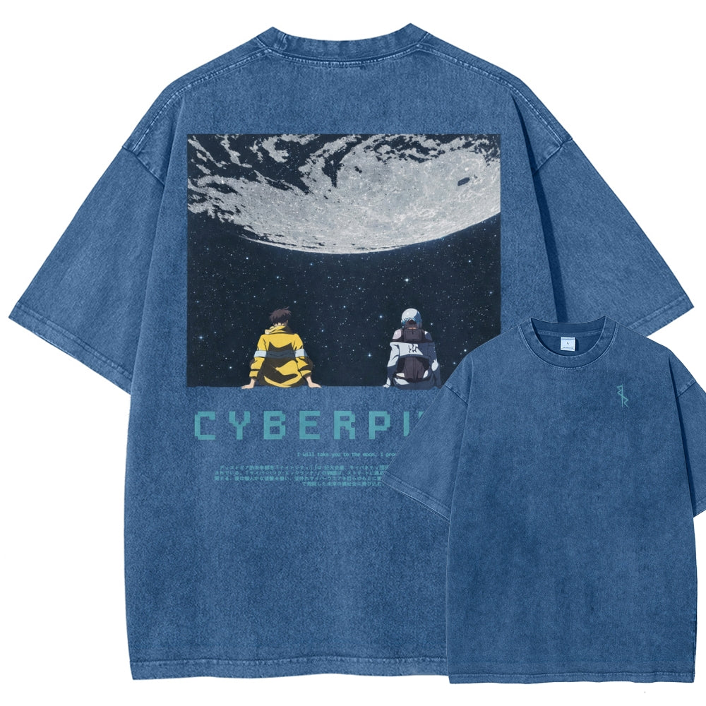 Cyberpunk Unisex Fit Washed T-Shirt 26 1  464