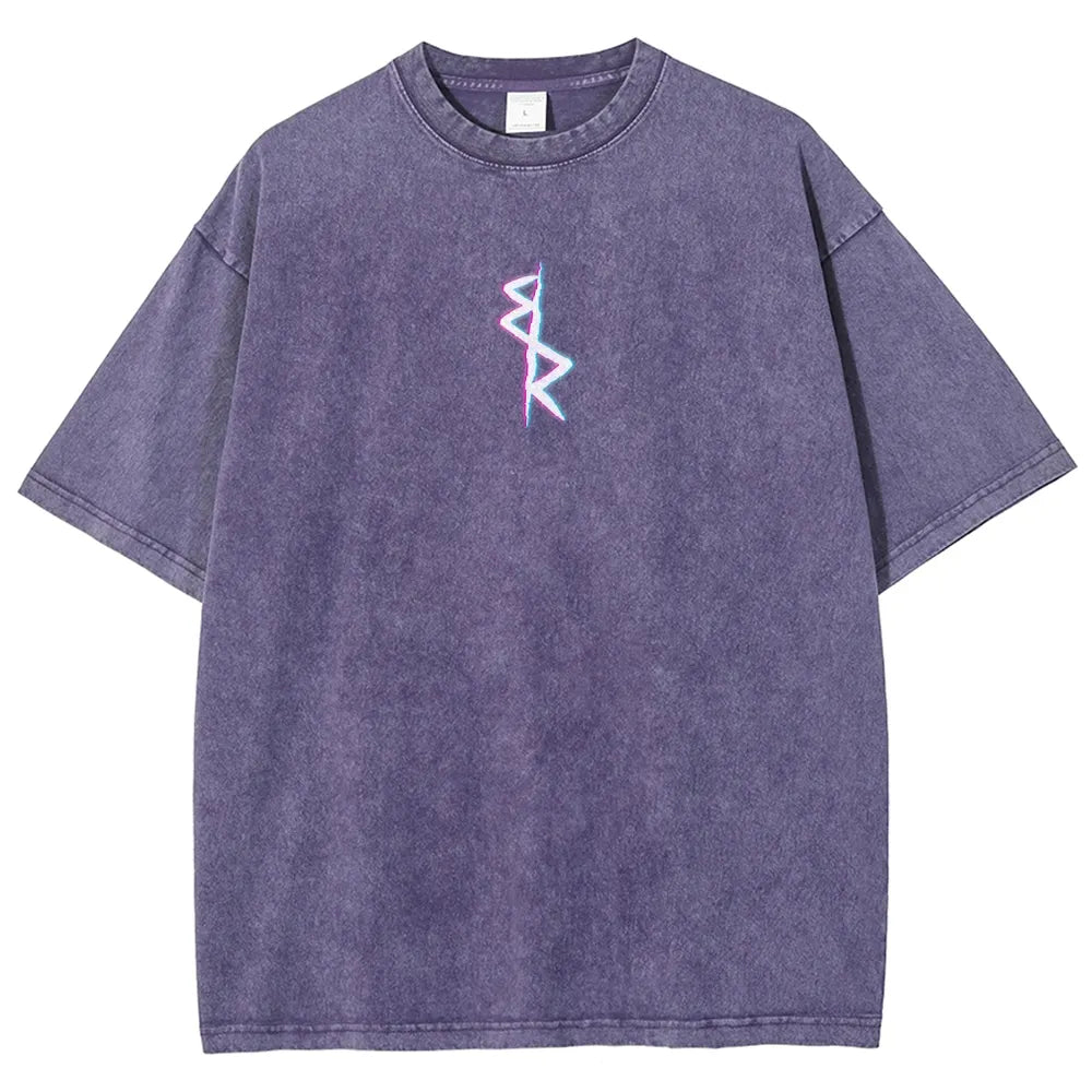 Cyberpunk Unisex Fit Washed T-Shirt 25 8  729