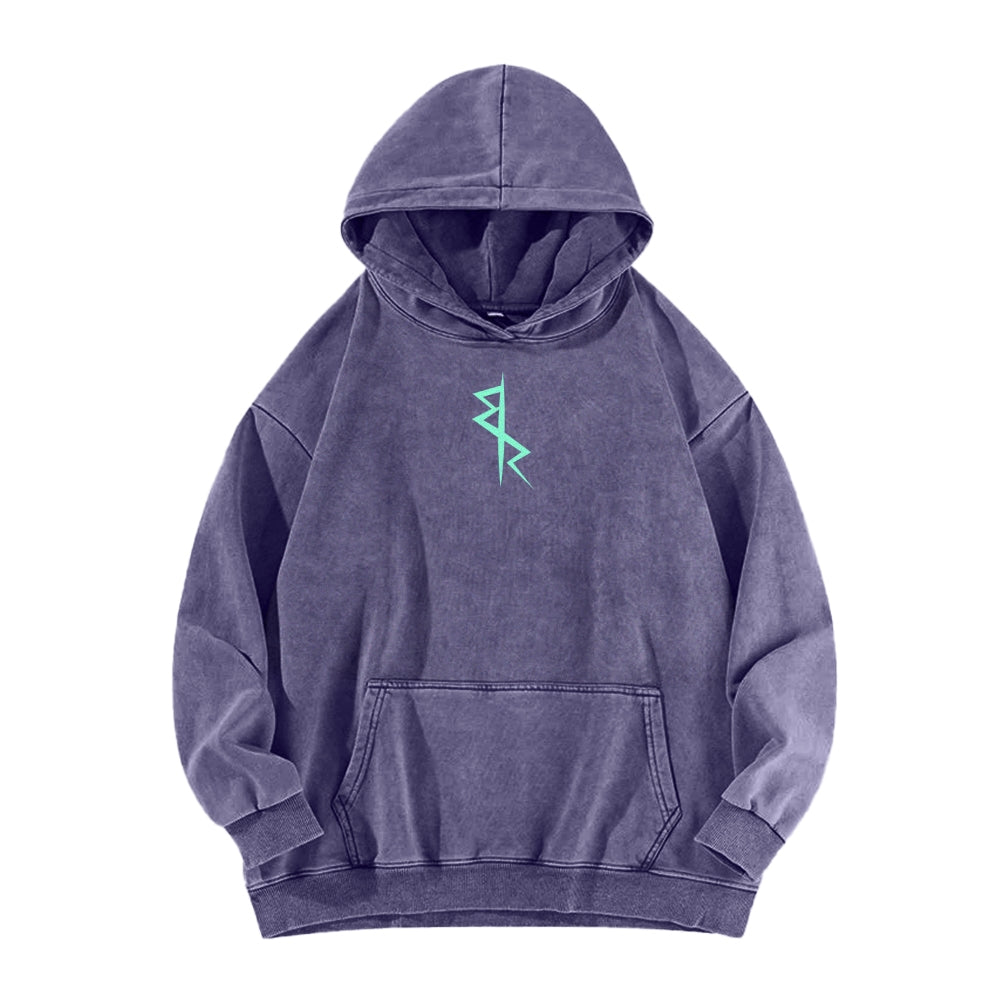 Cyberpunk: Edgerunners Casual Washed Hoodie 25 7 22448