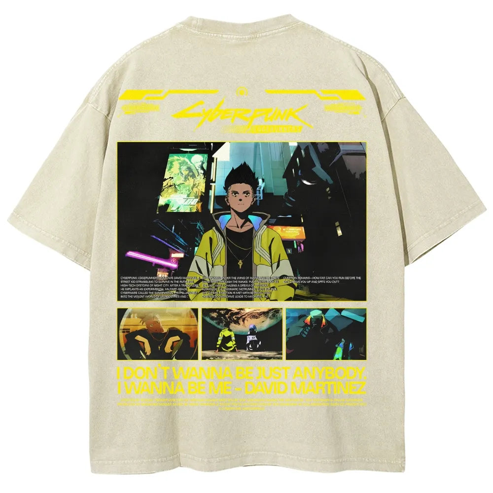 Cyberpunk Unisex Fit Washed T-Shirt 25 8  1212