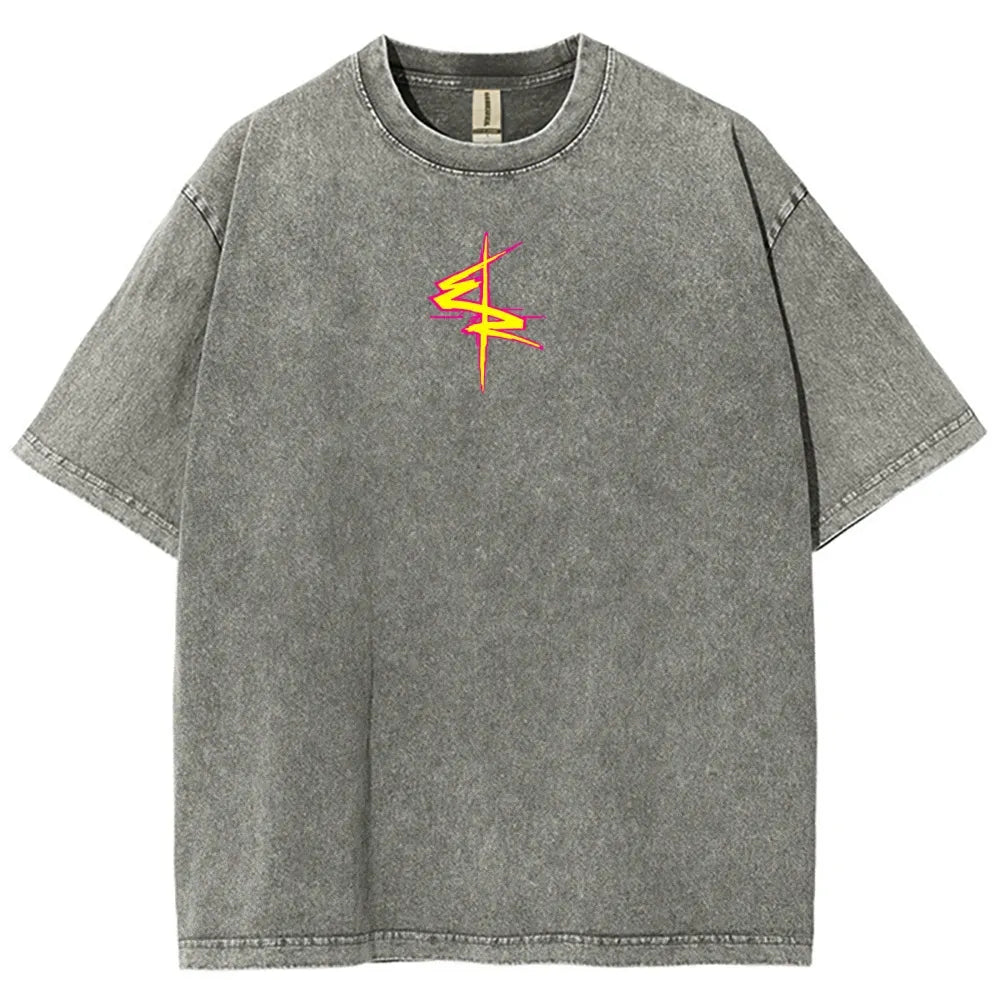 Cyberpunk Edgerunner Unisex Fit Washed T-Shirt 25 9  66 9