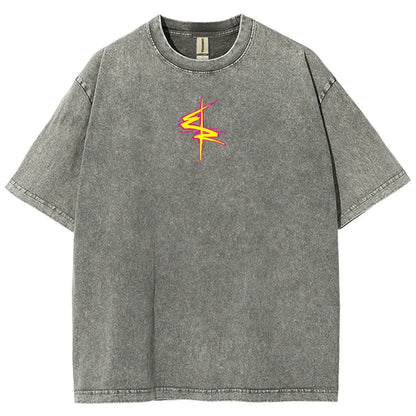 Cyberpunk Edgerunner Unisex Fit Washed T-Shirt 25 9  66 9
