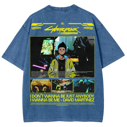 Cyberpunk Unisex Fit Washed T-Shirt 25 8  1212