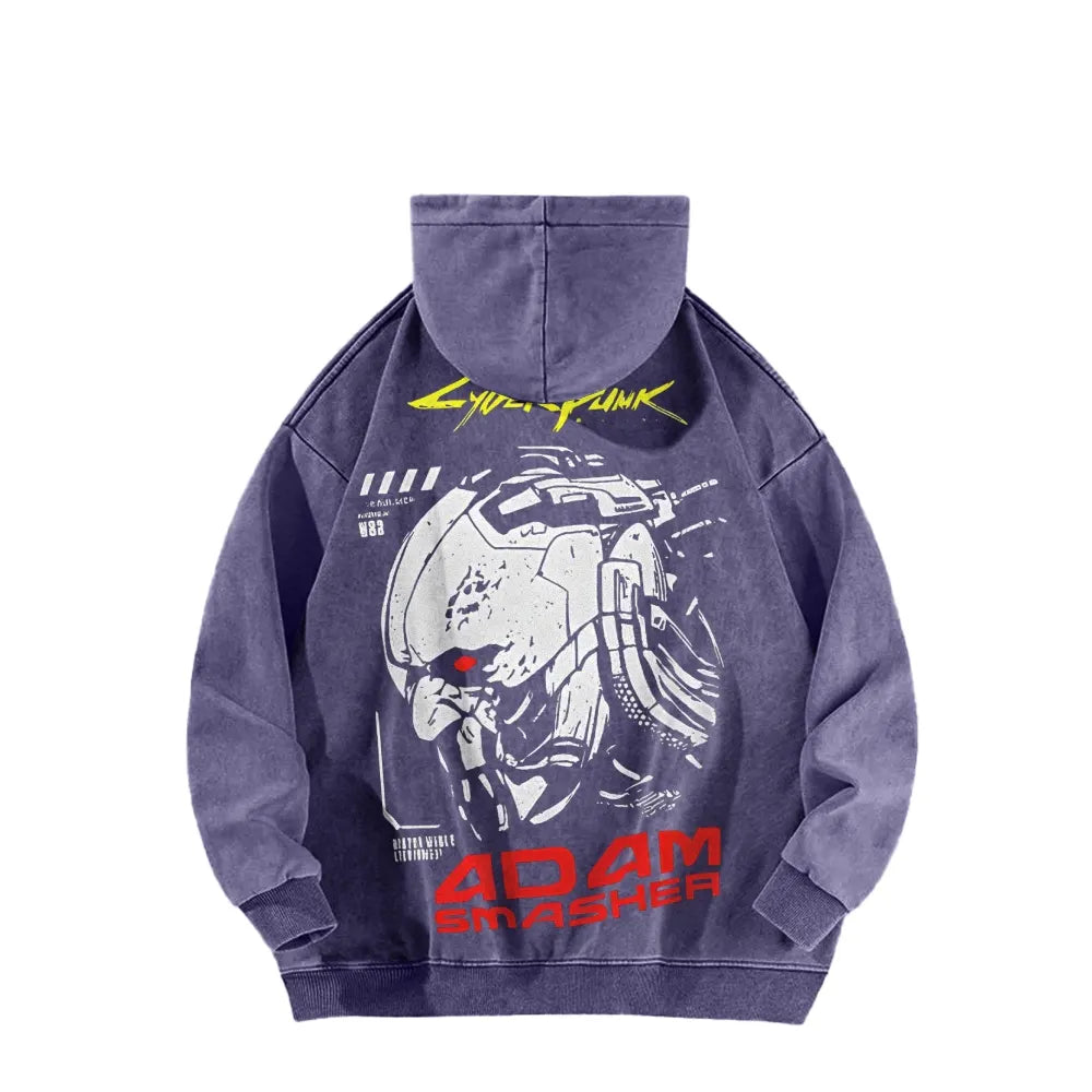 Cyberpunk Casual Washed Hoodie 25 8 1 861