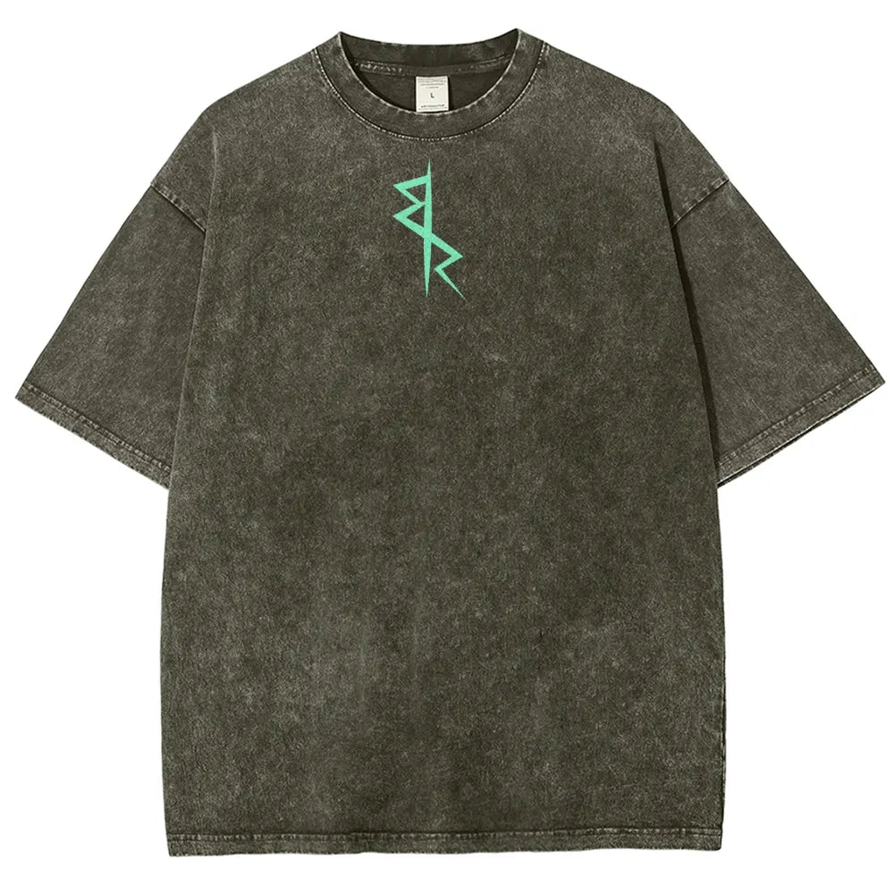 Cyberpunk Unisex Fit Washed T-Shirt 25 7  8558
