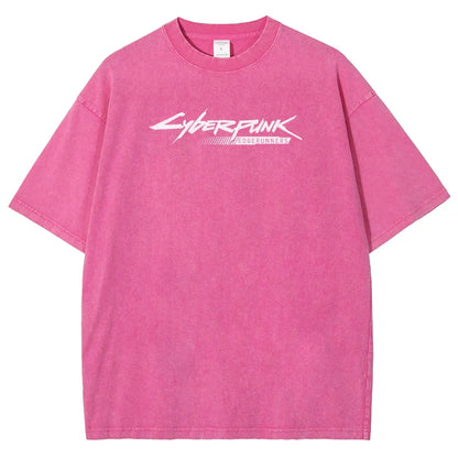 Cyberpunk Unisex Fit Washed T-Shirt 25 8 14593