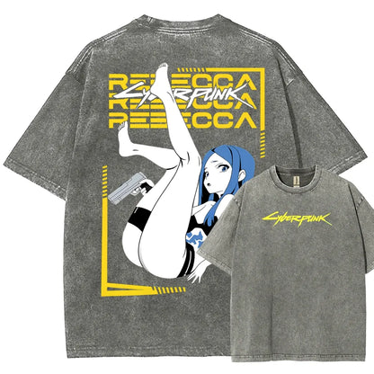 Cyberpunk Unisex Fit Washed T-Shirt 25 8 15999
