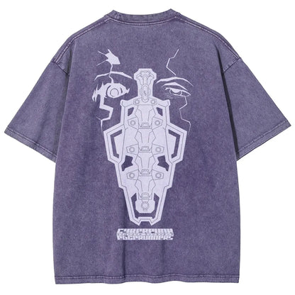 Cyberpunk Edgerunners Unisex Fit Washed T-Shirt 25 9 12 86