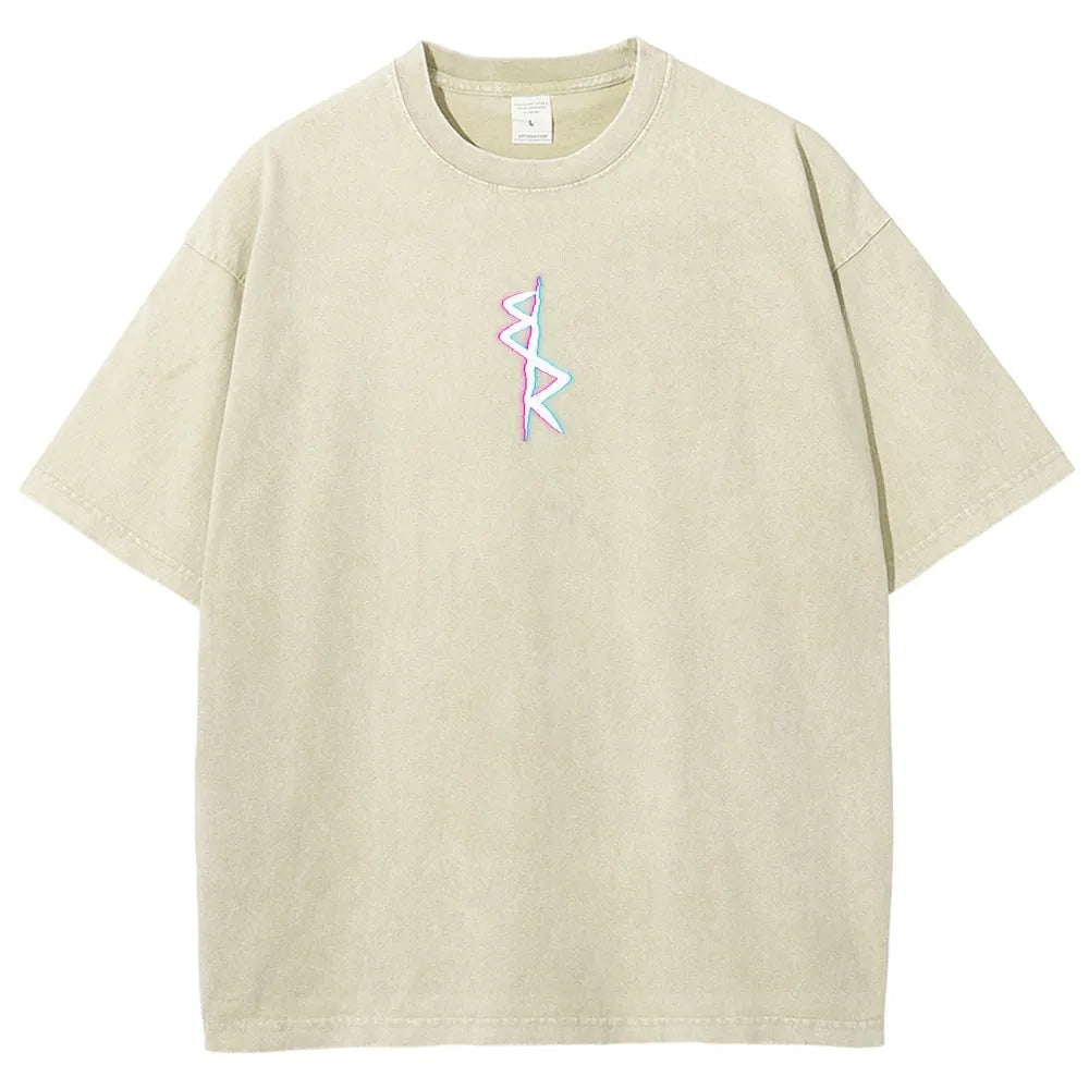 Cyberpunk Unisex Fit Washed T-Shirt 25 8  729