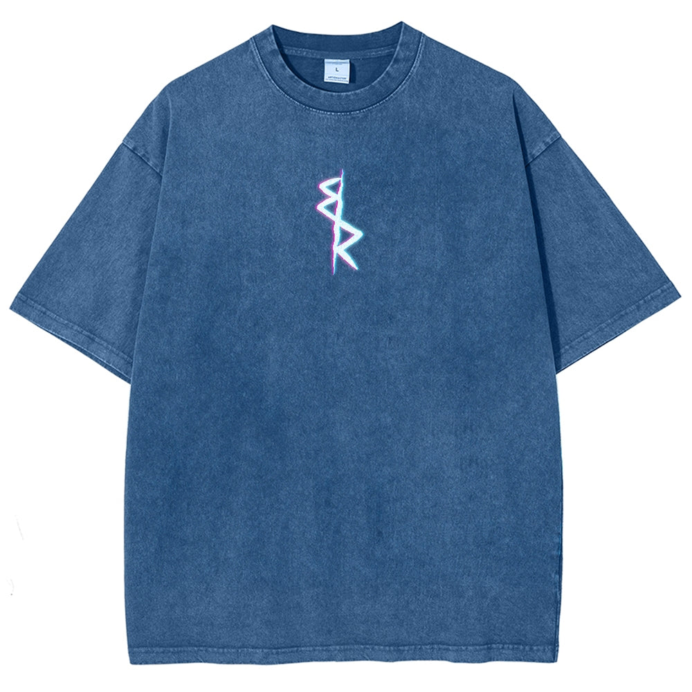 Cyberpunk Unisex Fit Washed T-Shirt 25 8  729