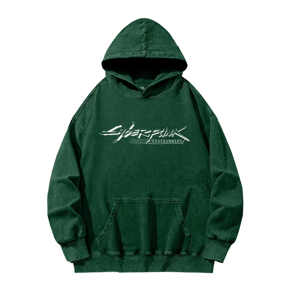 Cyberpunk Edgerunners Unisex Washed Hoodie 26 1  1341