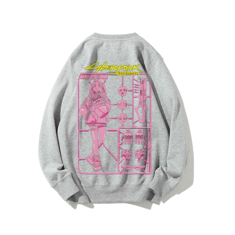 Cyberpunk Unisex Casual Printed Sweatshirt 25 8 1 829