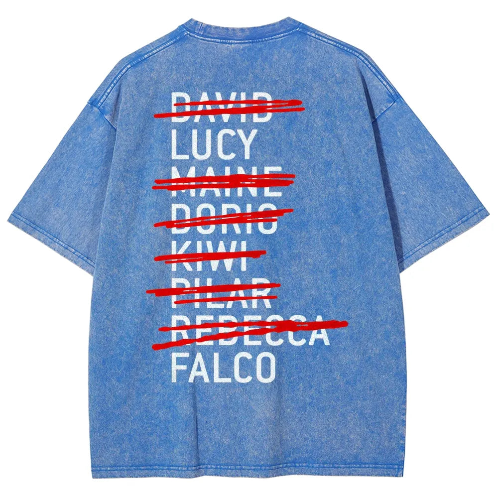 Cyberpunk Edgerunners Unisex Fit Washed T-Shirt 25 9 12 77