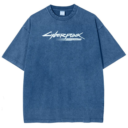 Cyberpunk Unisex Fit Washed T-Shirt 25 8 14593