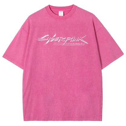 Cyberpunk Edgerunners Unisex Fit Washed T-Shirt 26 1  134