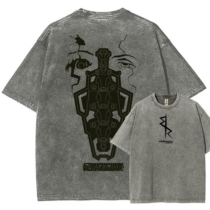 Cyberpunk Edgerunners Unisex Fit Washed T-Shirt 25 9 12 86