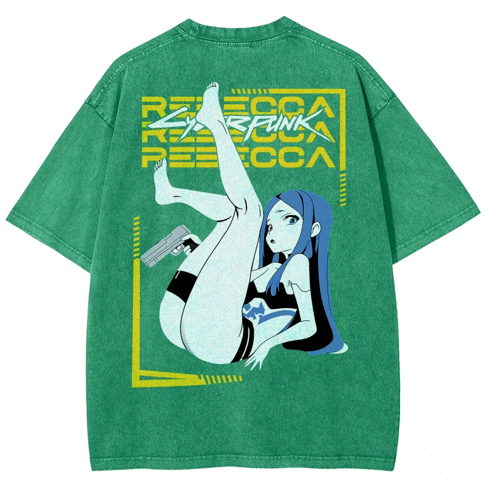 Cyberpunk Unisex Fit Washed T-Shirt 25 8 15999