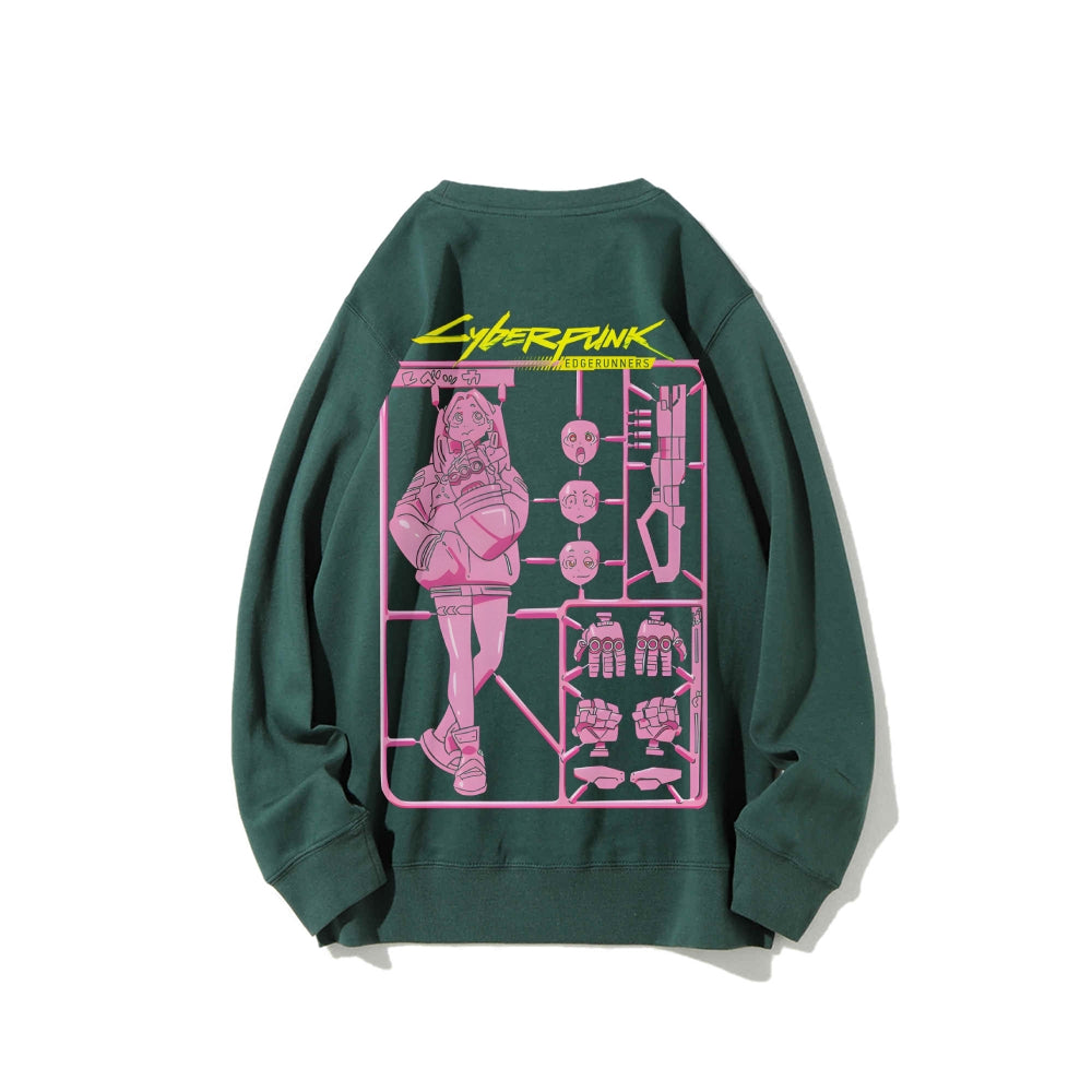 Cyberpunk: Edgerunners Casual Crewneck Sweatshirt 25 8 11283