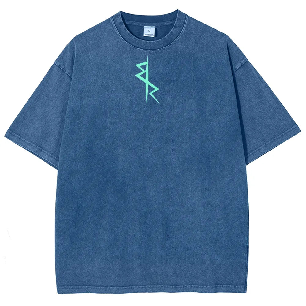 Cyberpunk Unisex Fit Washed T-Shirt 25 7  8558
