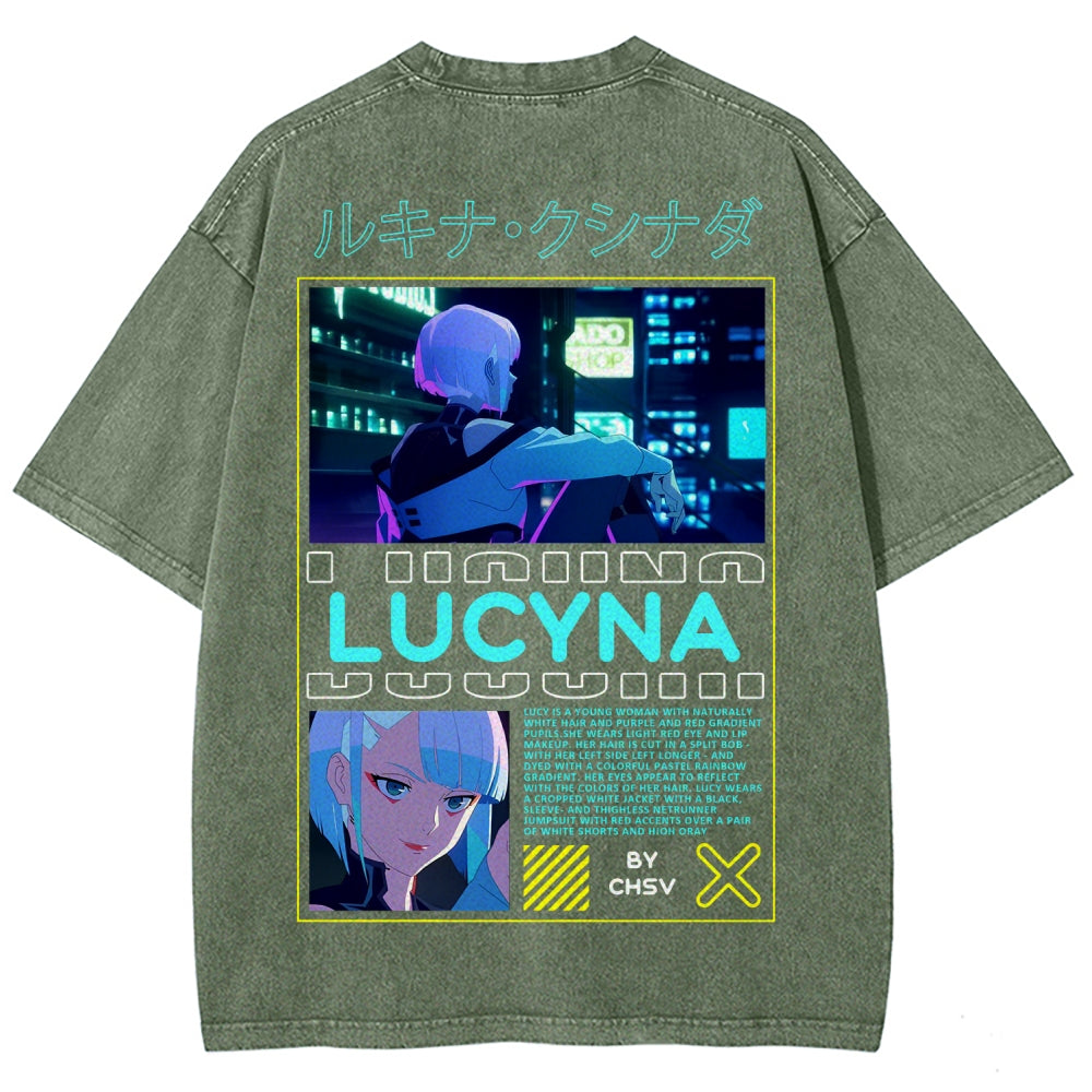Cyberpunk Unisex Fit Washed T-Shirt 25 8 14781