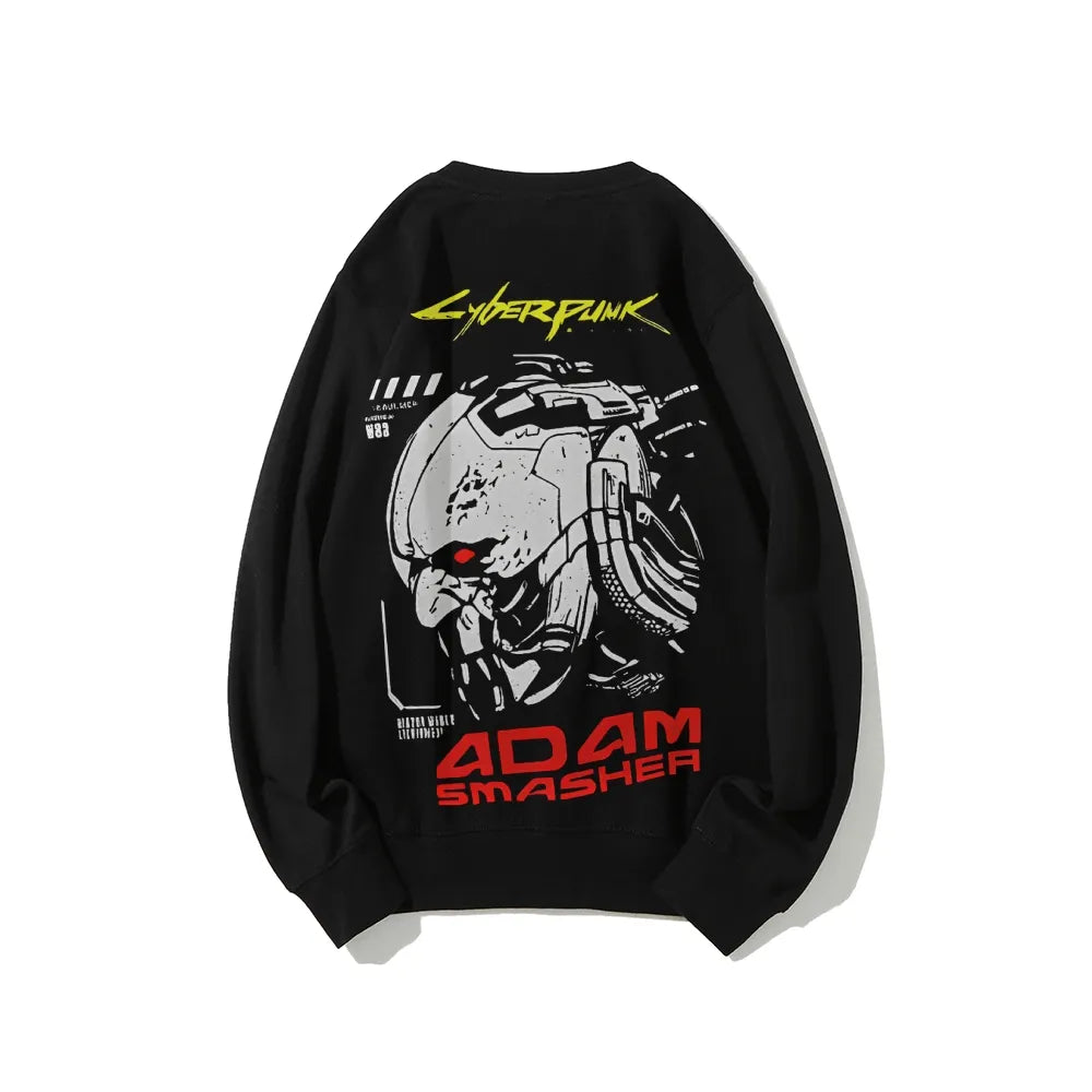 Cyberpunk Unisex Casual Printed Sweatshirt 25 8 1 8 9