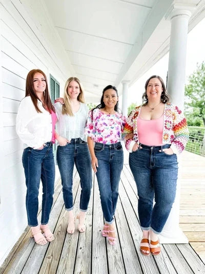 ✨HOT SALE 80% OFF👖New Tummy Control Bootcut Jeans