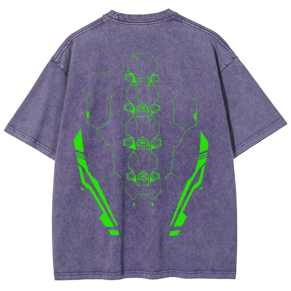 Cyberpunk Unisex Fit Washed T-Shirt 25 8 14597
