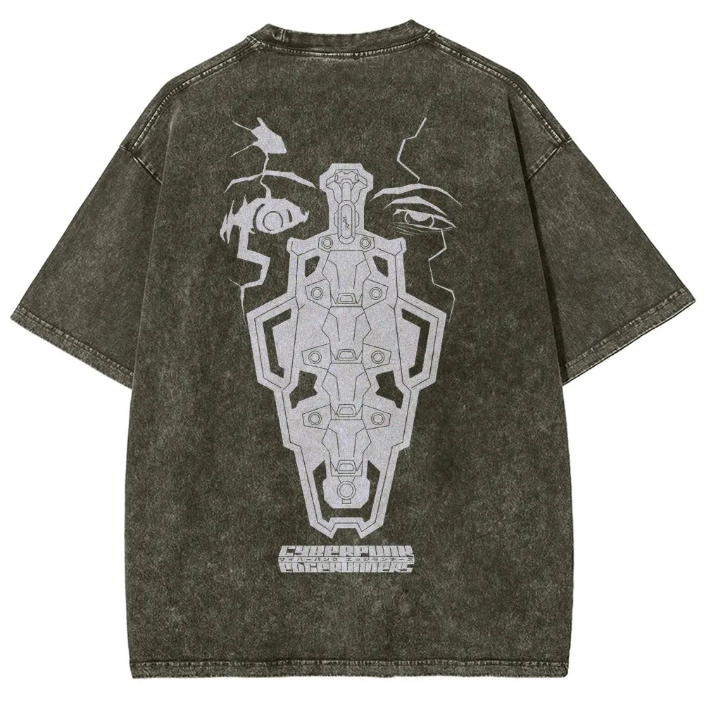 Cyberpunk Edgerunners Unisex Fit Washed T-Shirt 25 9 12 86