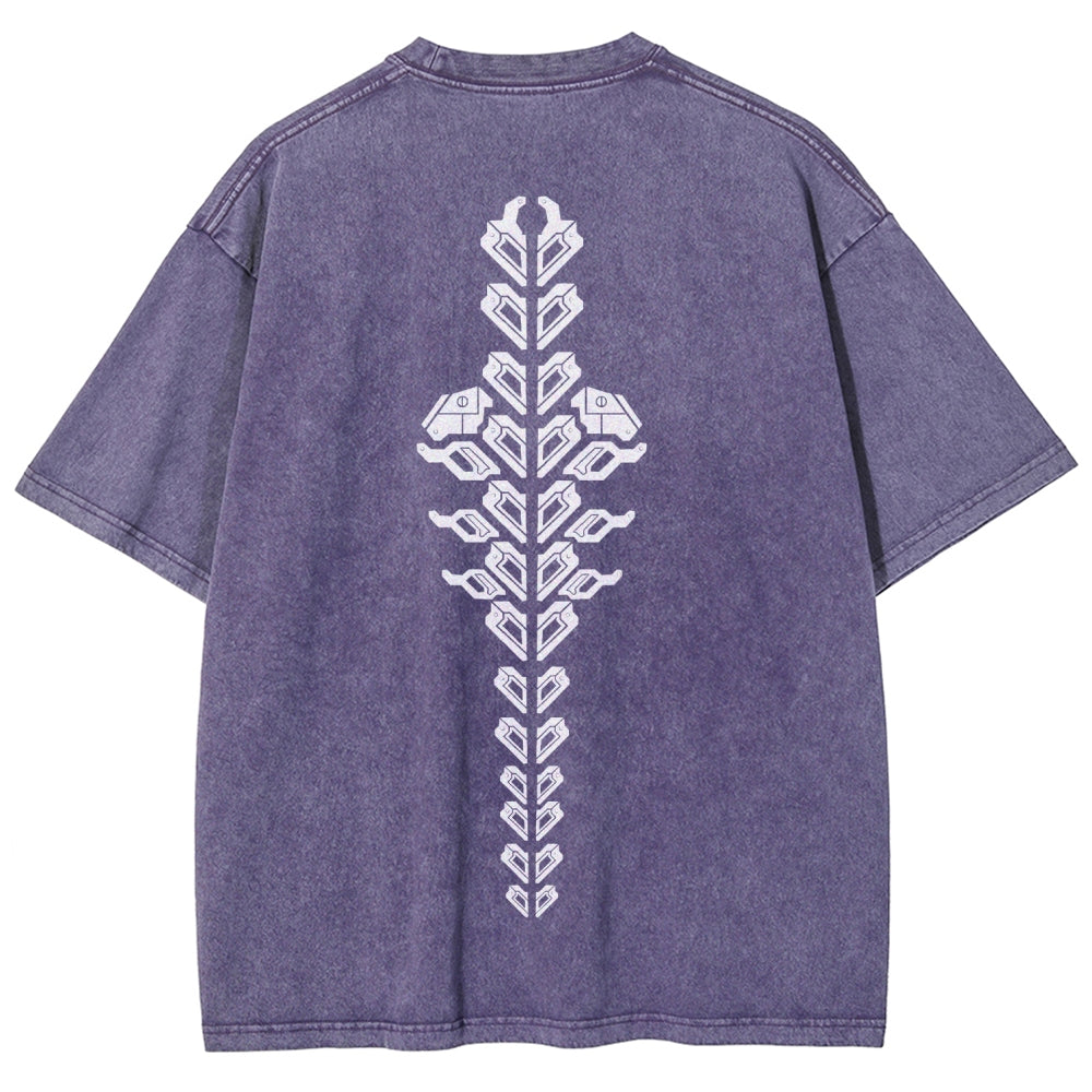 Cyberpunk Unisex Fit Washed T-Shirt 25 8 14593