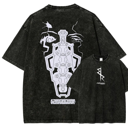Cyberpunk Edgerunners Unisex Fit Washed T-Shirt 25 9 12 86