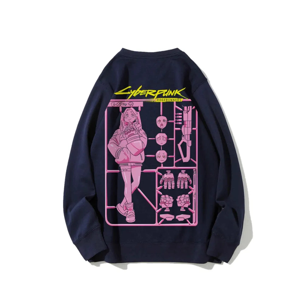 Cyberpunk: Edgerunners Casual Crewneck Sweatshirt 25 8 11283