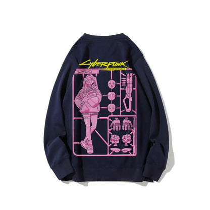 Cyberpunk: Edgerunners Casual Crewneck Sweatshirt 25 8 11283