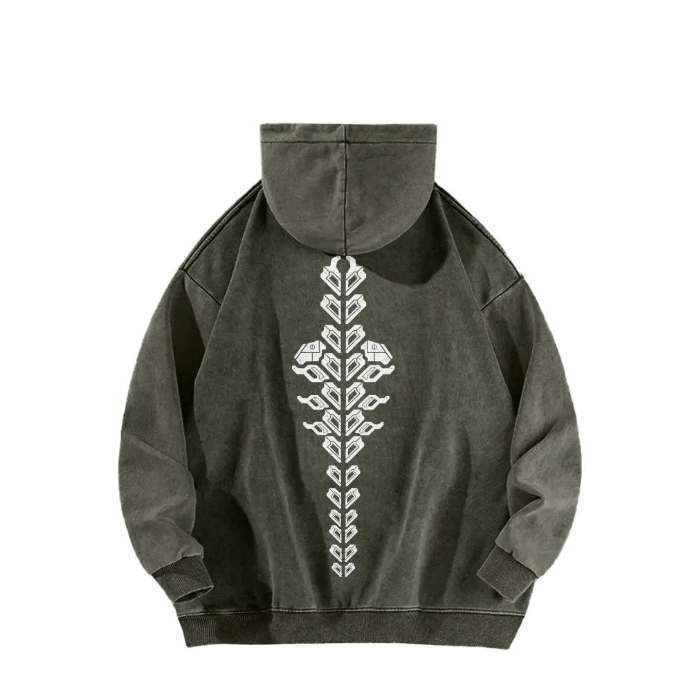 Cyberpunk: Edgerunners Casual Washed Hoodie 25 8 14758