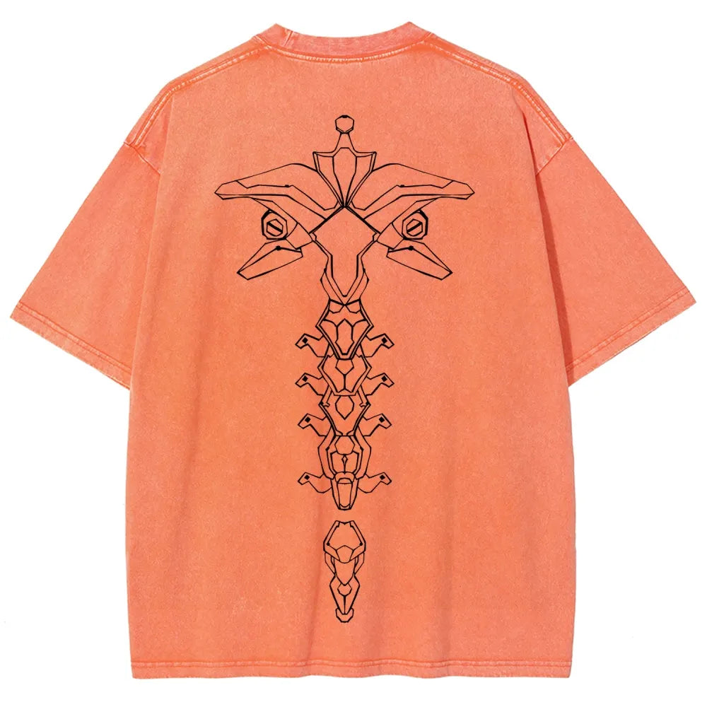 Cyberpunk Unisex Fit Washed T-Shirt 25 8 14792