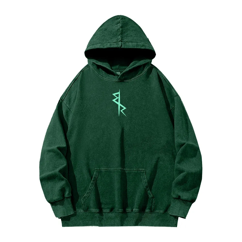 Cyberpunk: Edgerunners Casual Washed Hoodie 25 7 22448