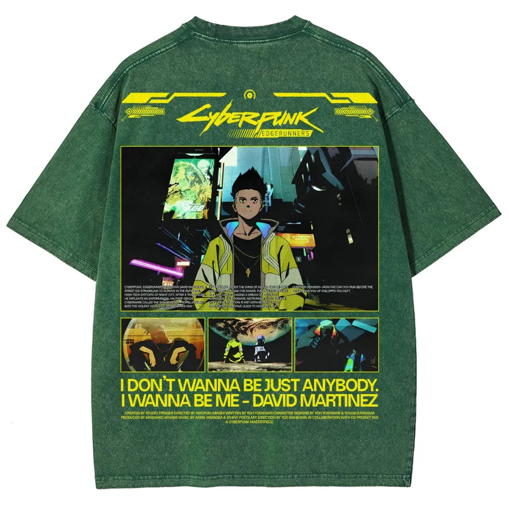 Cyberpunk Unisex Fit Washed T-Shirt 25 8  1212