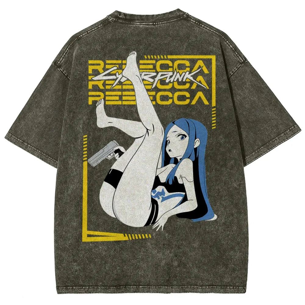 Cyberpunk Unisex Fit Washed T-Shirt 25 8 15999