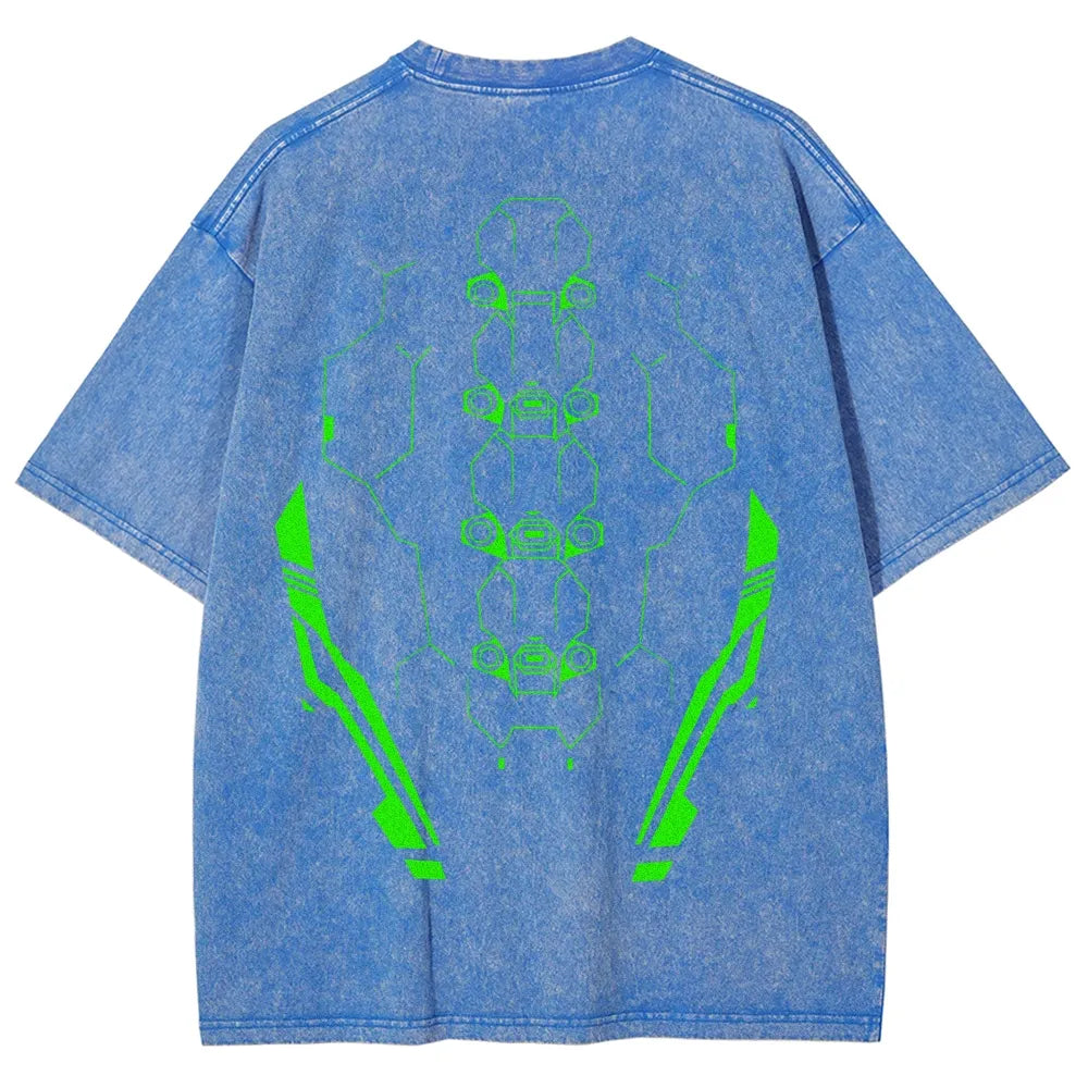 Cyberpunk Unisex Fit Washed T-Shirt 25 8 14597