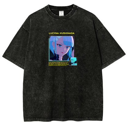 Cyberpunk Unisex Fit Washed T-Shirt 25 8 14781