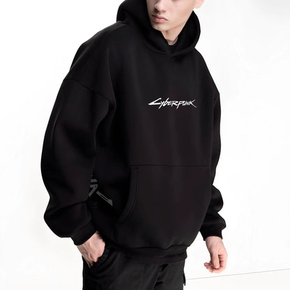 Hoodie Oversize Luminiscente CyberPunk