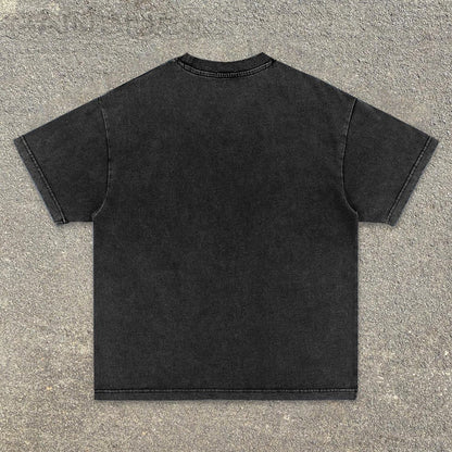 Retro hip-hop trendy comfortable T-shirt