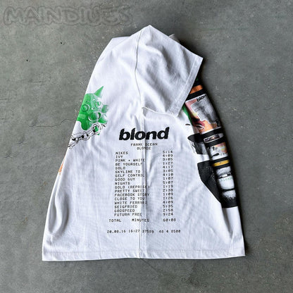 Frank Ocean Blonde Print Short Sleeve T-Shirt