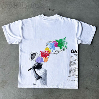 Frank Ocean Blonde Print Short Sleeve T-Shirt
